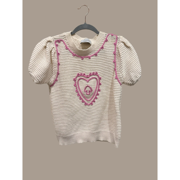 Heart sweater by Hausen - Picture 2 of 5